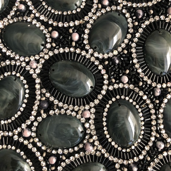 Stuart Weitzman Clutch Stone Studded Bay - Picture 6 of 8